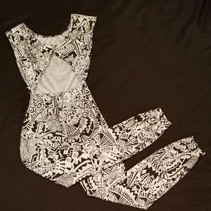 Black and White jumpsuit